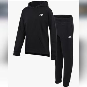 New Balance Black Hoodie and Joggers Set